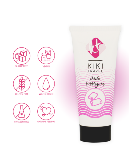 KIKÍ TRAVEL - Kramtomosios gumos lubrikantas 50 ml