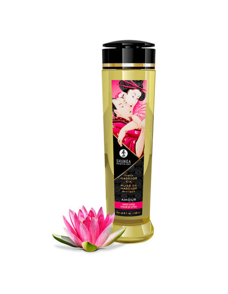 SHUNGA - Erotinio meilės masažo aliejus 240 ml
