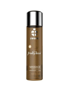 SWEDE - VAISIŲ MEILĖS ŠILDANČIOJO EFEKTO MASAŽINIS ALIEJUS INTENSE JUODAS ŠOKOLADAS 60 ML