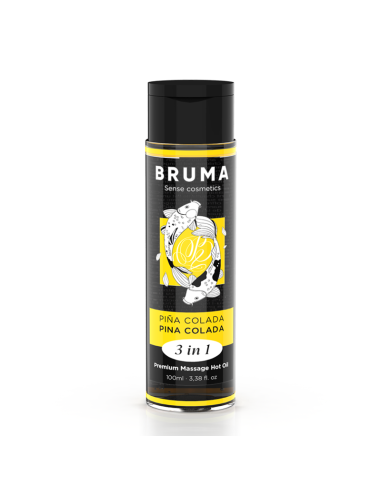 BRUMA - PREMIUM MASSAGE HOT OIL PINA COLADA 3 IN 1 - 100 ML