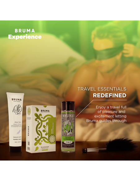 BRUMA XPERIENCE - SALDŽIO ARBŪZO PAGUNDOMS RINKINYS SU ORGAZMO STIPRIKLIU
