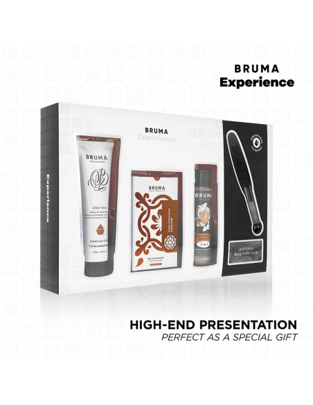 BRUMA XPERIENCE - SWEET AMERICAN TART TEMPTATION KIT WITH ORGASM ENHANCER