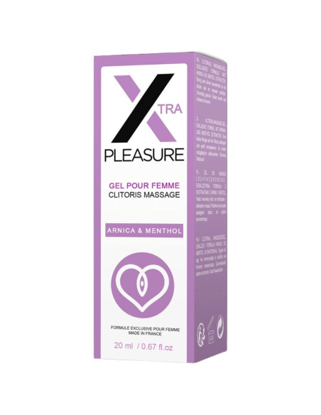 RUF -X MALONUMŲ MASAŽINIS GELIS KLITORIUI 20 ML