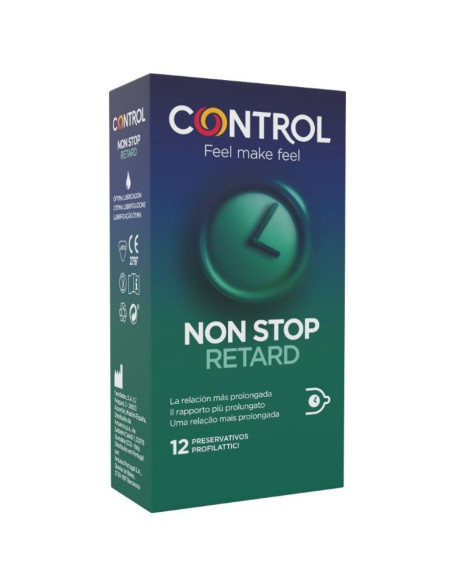 CONTROL - NON STOP RETARD PREZERVATYVAI, 12 VIENETŲ
