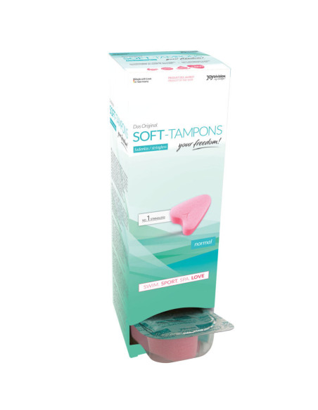 JOYDIVISION SOFT-TAMPONS - ORIGINALŪS MINKŠTI TAMPONAI 10 VIENETŲ