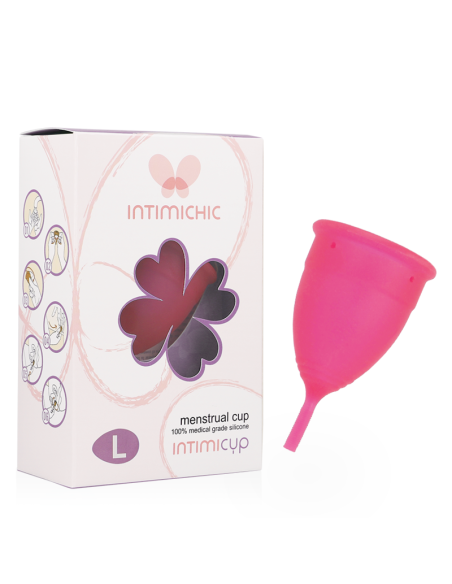 INTIMICHIC - MENSTRUACINĖ TAURELĖ IŠ MEDICININĖS GRŪDĖS SILIKONINĖS - L DYDIS