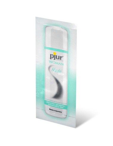 PJUR - MOTERIMS NUDE VANDENS PAGRINDU LUBRIKANTAS 2 ML