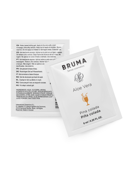 BRUMA - ALOE VERA SLIDINGAS GELIS PINA COLADA SKANAI 6 ml