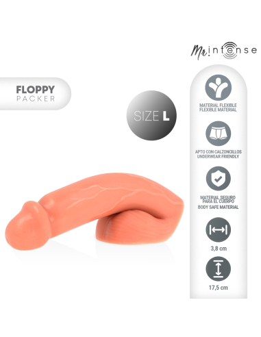 MR „INTENSE“ – FLOPPY DYDIS L REALISTINIS PACKER