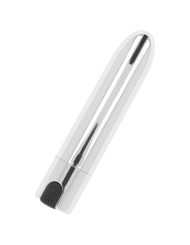 OHMAMA - SIDABRINĖ VIBRUOJANTI KULKA 9,5 CM