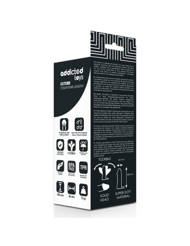 ADDICTED TOYS - EXTEND YOUR PENIS 18 CM