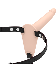 FETISH SUBMISSIVE HARNESS - KŪNO SILIKONINIS 15 CM