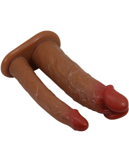 PRETTY LOVE - KEAVEN kelnaitės su diržais, universalios ir patogios dvigubos dildo