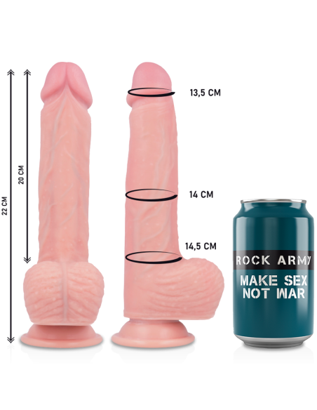 ROCKARMY - HARNESS HAWK ROTATOR AND VIBRATOR 22 CM -O- 4.6 CM