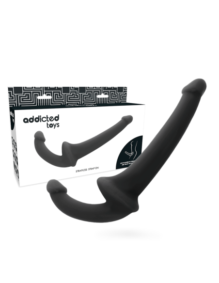 ADDICTED TOYS - DILDO SU RNR S BE PAGALBOS JUODA