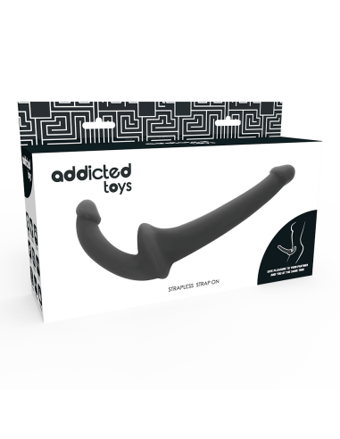ADDICTED TOYS - DILDO SU RNR S BE PAGALBOS JUODA