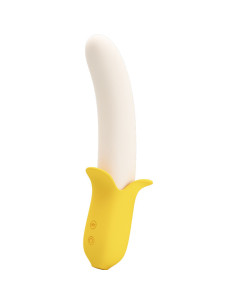 PRETTY LOVE - BANANA GEEK SUPER POWER 7 VIBRATIONS UPandDOWN SILICONE BLACK