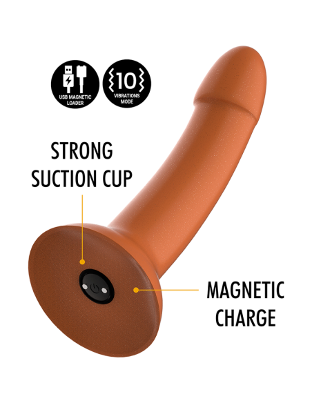 MYTHOLOGY - RUNE ROYAL DILDO M - VIBRATORIUS WATCHME SUDERINAMAS SU BELAIDE TECHNOLOGIJA