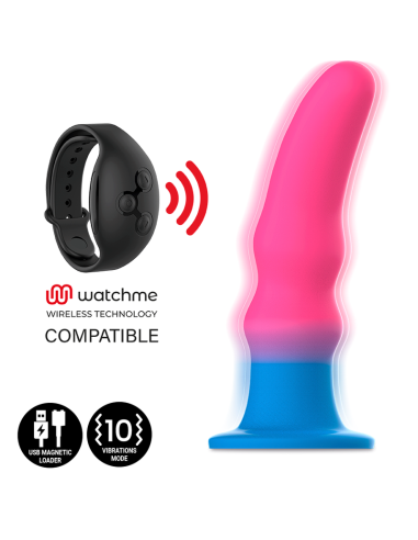 MYTHOLOGY - KUNO UTOPIA DILDO M - VIBRATORIUS RANKŠLUOSTIS, SUDERINAMAS SU WATCHME BELAIDE TECHNOLOGIJA