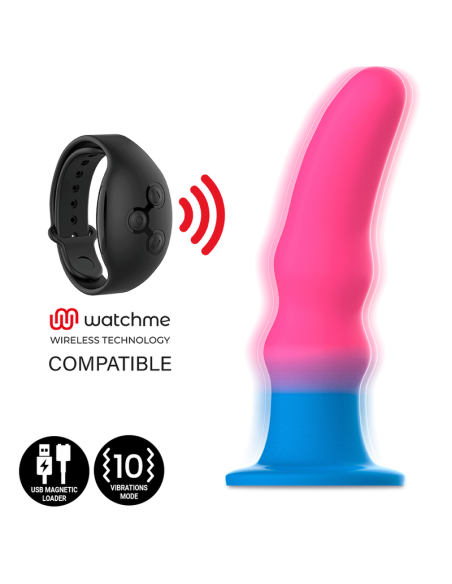 MYTHOLOGY - KUNO UTOPIA DILDO S - VIBRATORIUS WATCHME BELAIDĖS TECHNOLOGIJOS RYŠYS