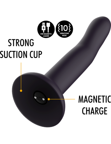 MYTHOLOGY - DUMAN MYSTIC DILDO L - VIBRATORIUS STIPRUS, SUDERINAMAS SU WATCHME BELAIDE TECHNOLOGIJA