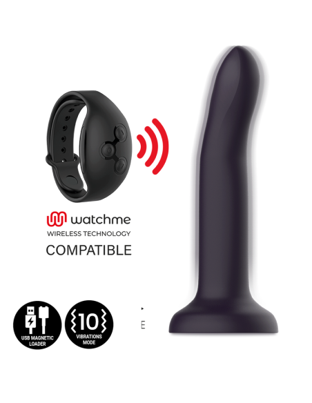 MYTHOLOGY - DUMAN MYSTIC DILDO L - VIBRATORIUS STIPRUS, SUDERINAMAS SU WATCHME BELAIDE TECHNOLOGIJA