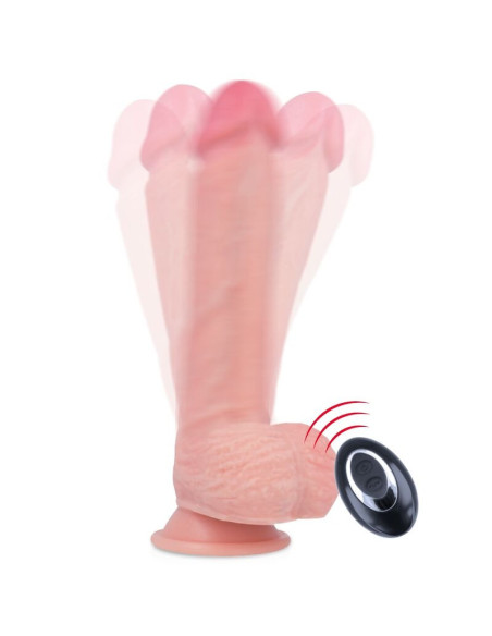 ROCKARMY - SKYSTO SILIKONINIS VIBRATORIUS PREMIUM APACHE NUOTOLINIO VALDYMO 20,5 CM -O- 4,62 CM