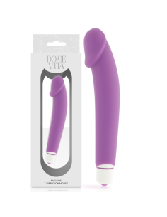 DOLCE VITA - REALISTIŠKAS VIOLETINIS SILIKONINIS 2