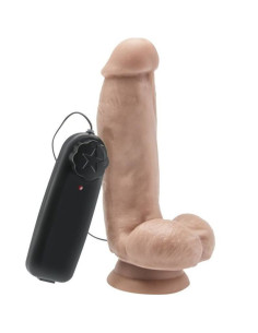 GET REAL - 12 CM DILDO SU KAMUOLIUKAIS VIBRATORIUS ODOS FORMOS ODOS FORMOS