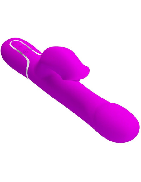 PRETTY LOVE - RABBIT VIBRATOR PEARLS VIOLET