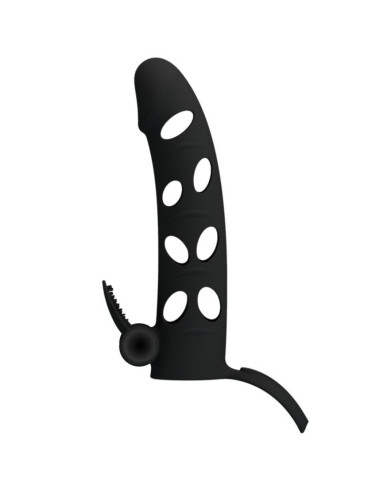 PRETTY LOVE - SILICONE COVER WITH VIBRATION 15.2 CM