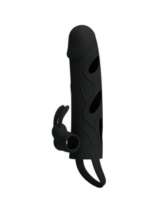 PRETTY LOVE - SILICONE COVER WITH VIBRATION 14 CM 1.0 2