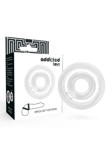ADDICTED TOYS - POTENZ- C-RING PENIS CLEAR