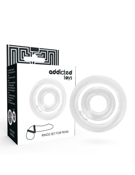ADDICTED TOYS - POTENZ- C-RING PENIS CLEAR