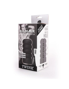 ALL BLACK - MASTURBATOR TWINK 2