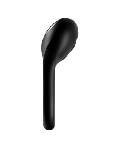 SATISFYER - MAJESTIC DUO ŽIEDINIS VIBRATORIUS JUODAS