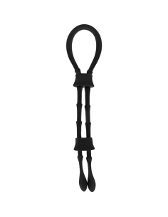 OHMAMA FETISH - SILICONE CORD-COCK AND TESTICLES RING 2