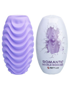 PRETTY LOVE - DOUBLE SIDED LILAC MASTURBATOR EGG