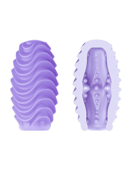 PRETTY LOVE - DOUBLE SIDED LILAC MASTURBATOR EGG