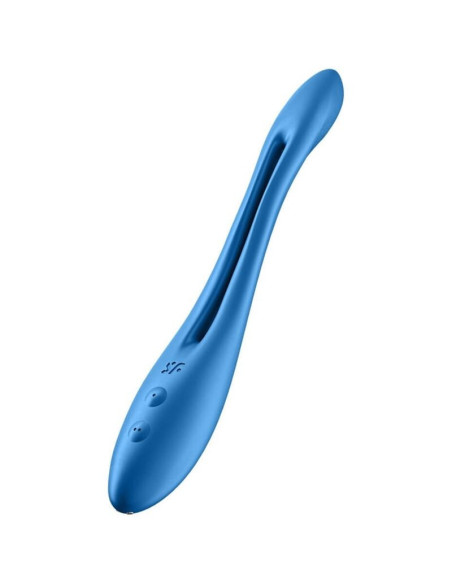 SATISFYER - ELASTIC GAME MULTI VIBRATOR BLUE