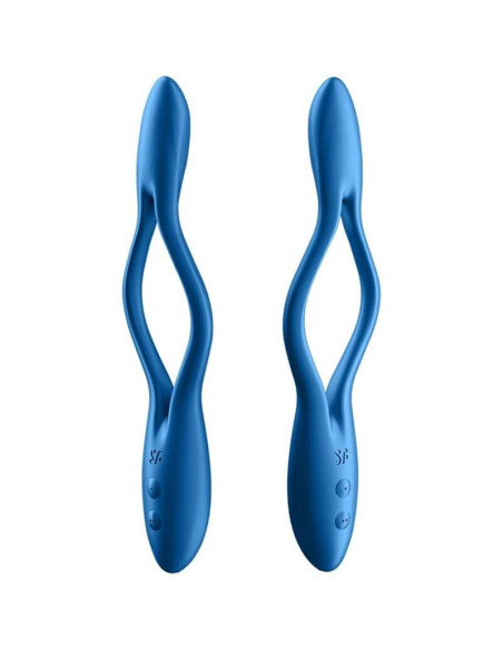 SATISFYER - ELASTIC GAME MULTI VIBRATOR BLUE