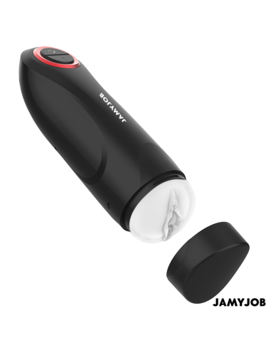 JAMYJOB - GRAVITY AUTOMATINIS VAGINOS MASTURBATORIUS SU 5 STUMIMO REŽIMAIS IR GARSO EFEKTU