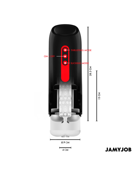 JAMYJOB - PHANTOM AUTOMATIC VAGINA MASTURBATOR 5 SUCTION AND THRUST MODES