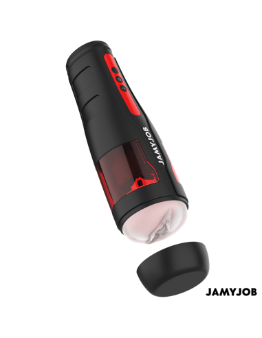 JAMYJOB - CIKLONO AUTOMATINIS VAGINOS MASTURBATORIUS SU 10 SUKIMO IR STUMIMO REŽIMŲ