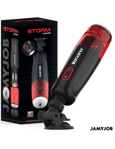 JAMYJOB - STORM AUTOMATIC VAGINA MASTURBATOR 10 ROTATION AND THRUST MODES