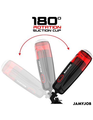 JAMYJOB - STORM automatinis vaginos masturbatorius su 10 sukimosi ir stūmimo režimų