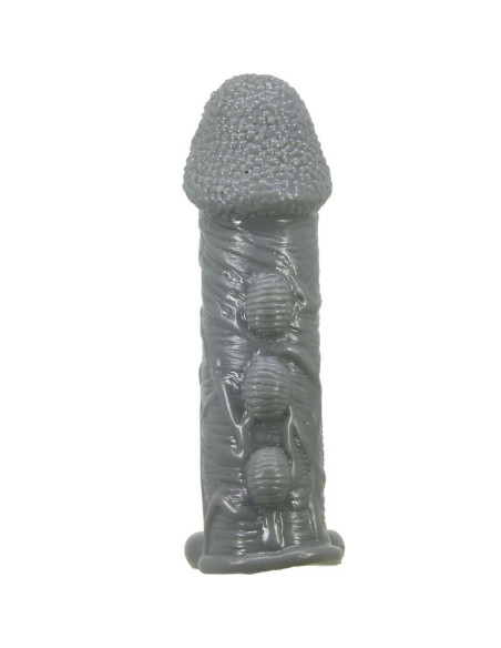 PRETTY LOVE - REALISTIC PENIS ENLARGER AND DELAY SLEEVE GREY