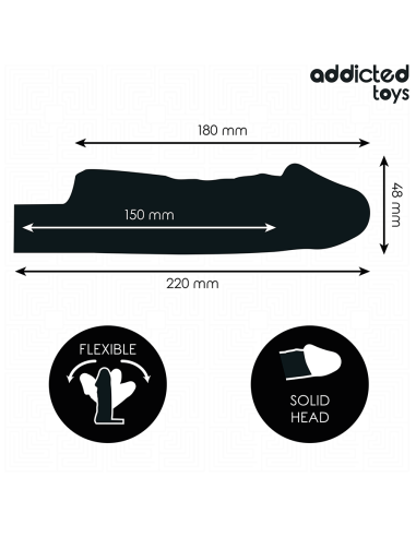 ADDICTED TOYS - PERSKAIDRUS VARPOS ILGINIMAS 27 CM