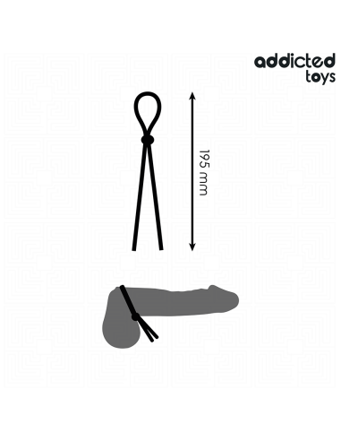 ADDICTED TOYS - SILICONE ROPE FOR THE SINGLE LOOP PENIS