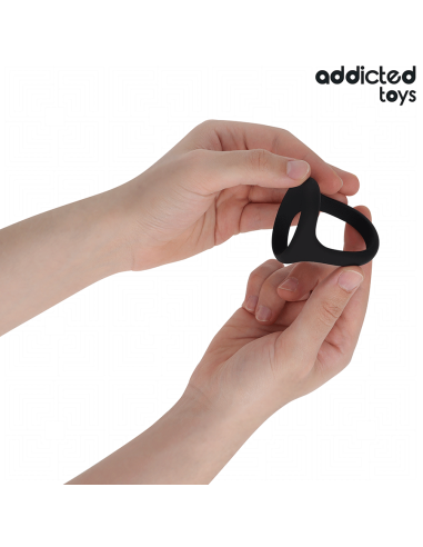 ADDICTED TOYS - STORAS TRIGUBAS PENIO ŽIEDAS